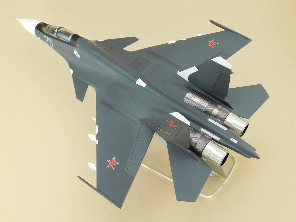 Модель самолета Су-30СМ (М1:48, ВМФ России, RF-34013, 75)