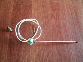 Узел сильфона-термобаллона для газового клапана Арбат старый обрзец