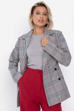 Пиджак Бренда (серый/клетка) Б14124-33М LT Collection