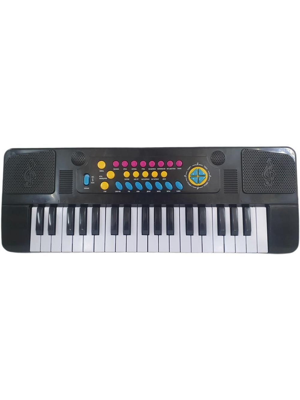 Синтезатор "SONATA" с микрофоном,37 клав, 8 тембр, 7 ритмов, 22 демо мелодии, 4 вида ударных
