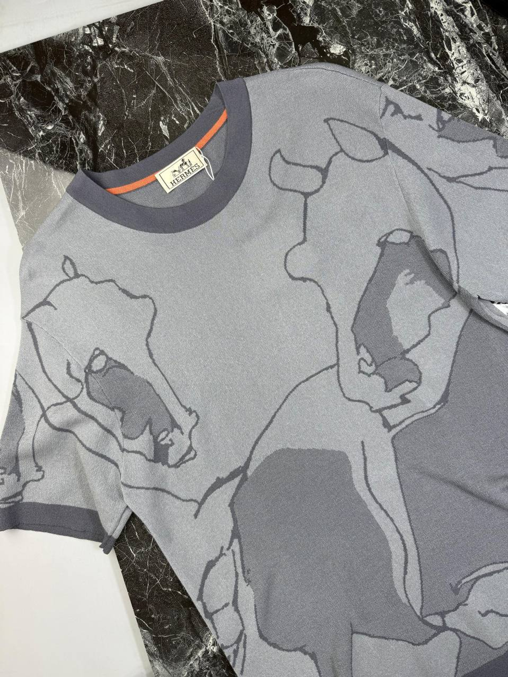 Трикотажная футболка Hermes