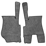 Ковры SCANIA 5 серии Р (автомат) (экокожа, черный, черный кант, желтая вышивка)