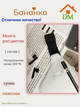 Сумка кожаная