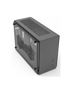 Корпус ZALMAN M2 MINI, MITX, ALUMINIUM, GRAY, WINDOWx2, RISER CARD, 2x3.5", 3x2.5", 1xUSB3.0, 1xUSB3.1 TYPE-C, TOP 1x80mm