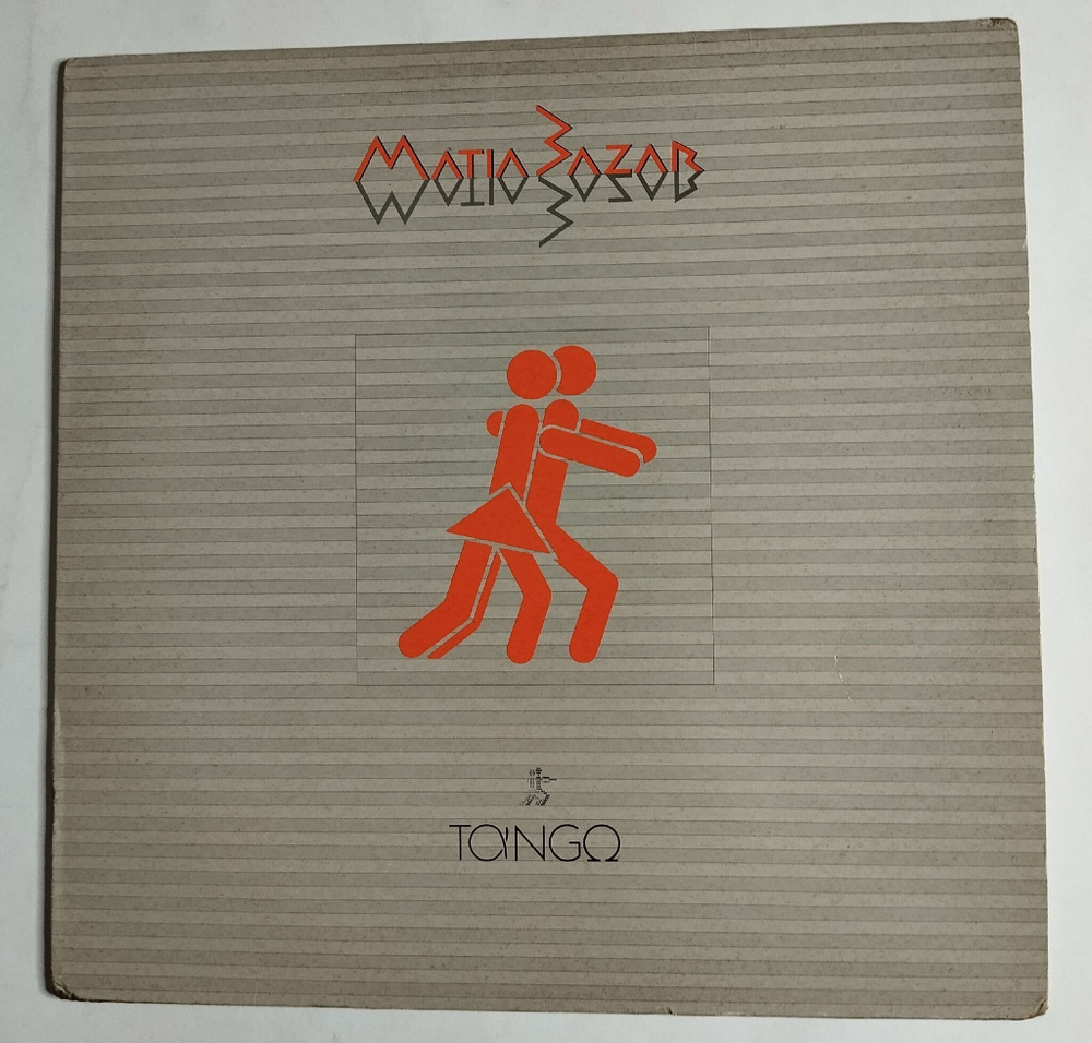 Винтажная виниловая пластинка LP Matia Bazar Tango (Italy 1983)