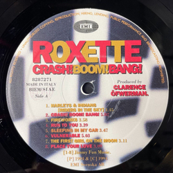 Винтажная виниловая пластинка LP Roxette Crash! Boom! Bang! (Italy 1994)