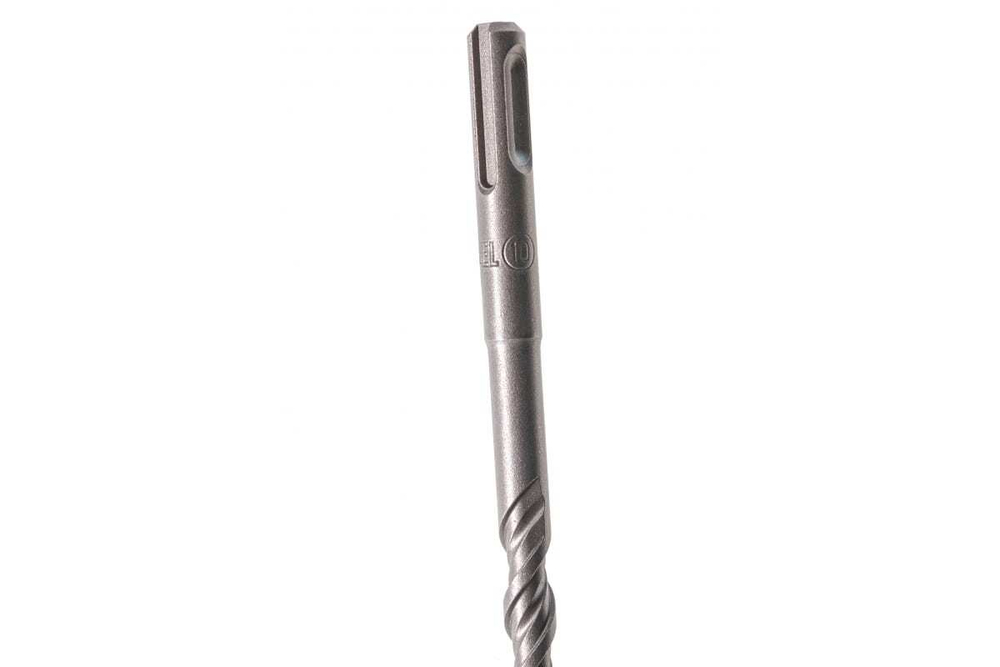 Бур по бетону, двойная спираль, Cobalt W-tip, 10x260 мм, SDS PLUS, серый