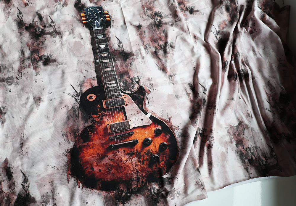 ЭЛЕКТРО-ГИТАРА - Кулирка с лайкрой, компакт пенье (ДЖ66 Маша) (к0 высота 70см, обрезан сверху)