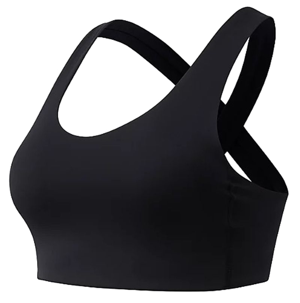 Теннисный бюстгальтер New Balance Top Fuel Bra - Black