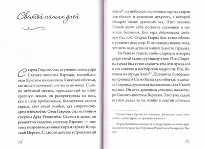 Благодать получают смиренные. Чудеса и поучения старца Гавриила (Сиокуроса)