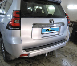 Фаркоп Steinhof T-169 для Toyota Land Cruiser Prado 150 2009-(паспорт и сертификат в комплекте)(без электрики)
