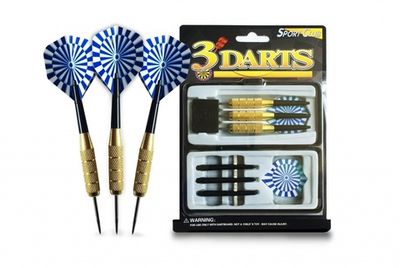 Комплект дротиков StartLine Play 3 шт. В индивидуальном футляре 18 гр.