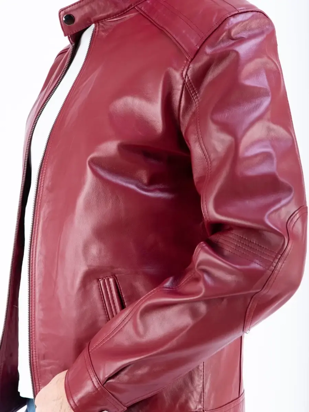 Куртка мужская из натуральной кожи