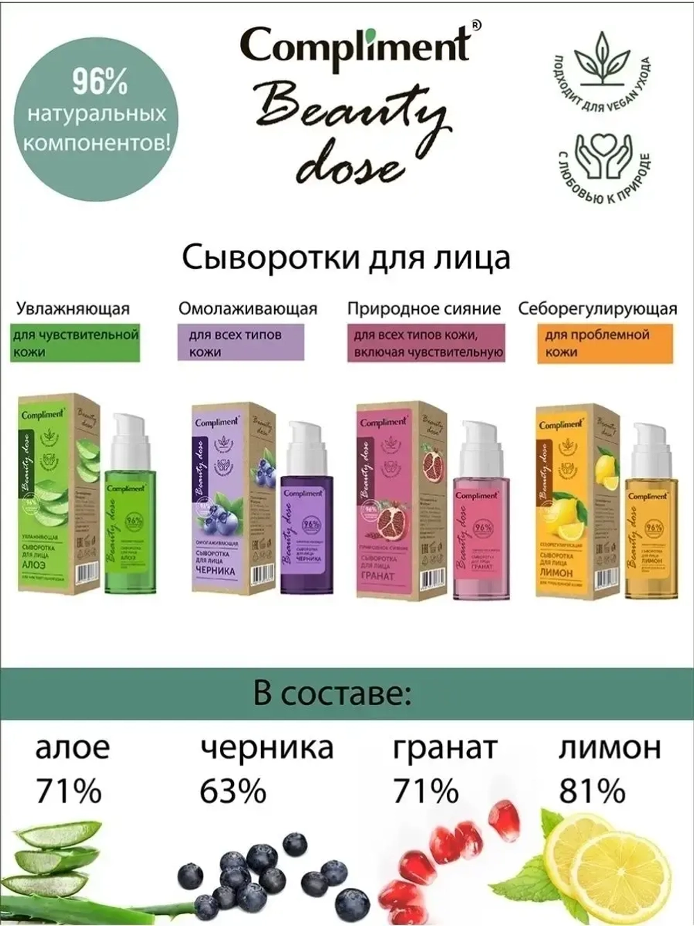 Сыворотка для лица омолаживающая