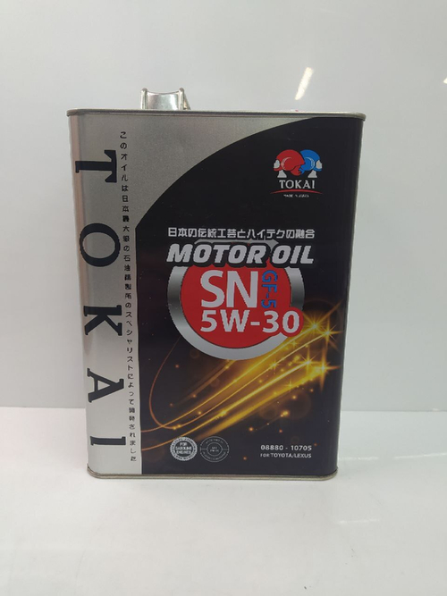Моторное масло Синт. TOKAI Motor Oil SN 5W-30 для TOYOTA (4л)