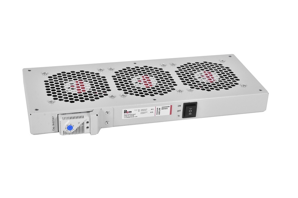 Вентиляторный модуль  ЦМО R-FAN-3TJ-36V-48V