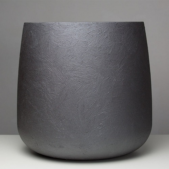 Кашпо Concretika Conus D40 H80 Premium Grey