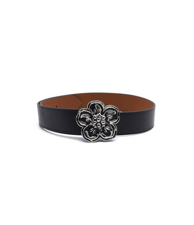 двусторонний кожаный ремень Kenzo - черный(FC65CE003L25)