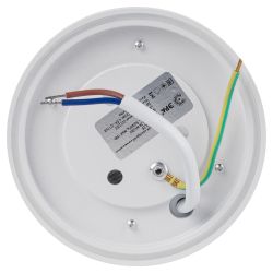 Светильник накладной ЭРА OL28 WH/BK под лампу GX53 IP44 черный/белый