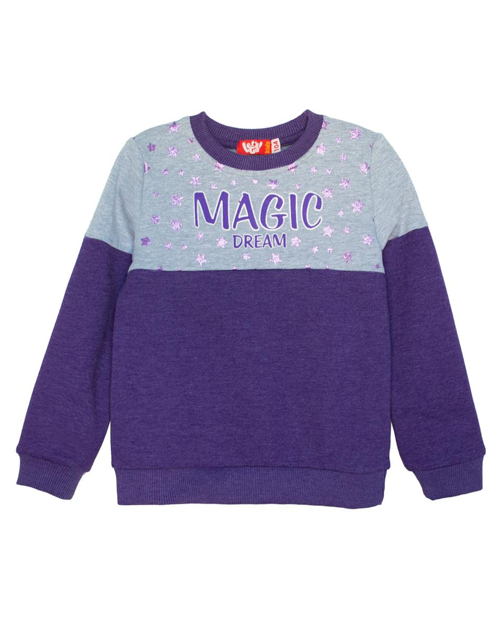 Джемпер для дев р.116 фиол (let's Go) 61292