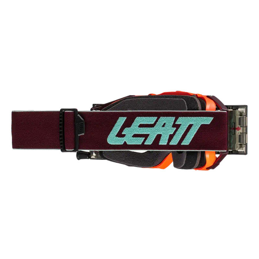 Очки Leatt Velocity 6.5 Roll-Off Neon Orange Clear 83% (8021700520)