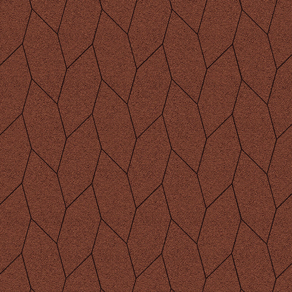 Тротуарная плитка СКОШЕННЫЙ ШЕСТИУГОЛЬНИК - Гранит Красный