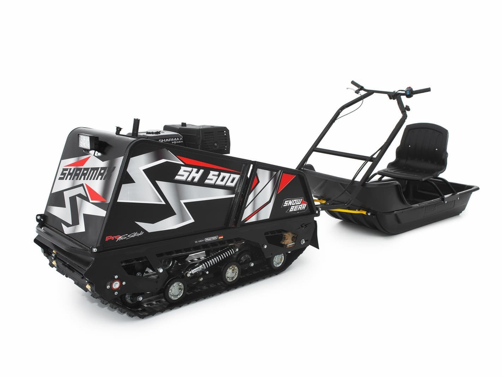 Мотобуксировщик SHARMAX SER500 1450 HP15 Ultra (С реверс редуктором) (2024)