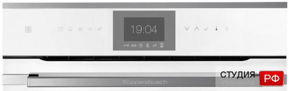 Компактный духовой шкаф с микроволнами Kuppersbusch CBM 6550.0 W3