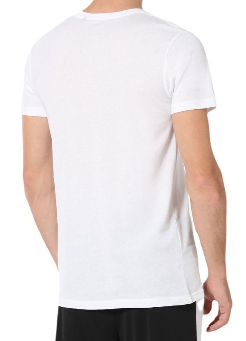Мужская теннисная футболка Australian Cotton T-Shirt Australian Balls - bianco