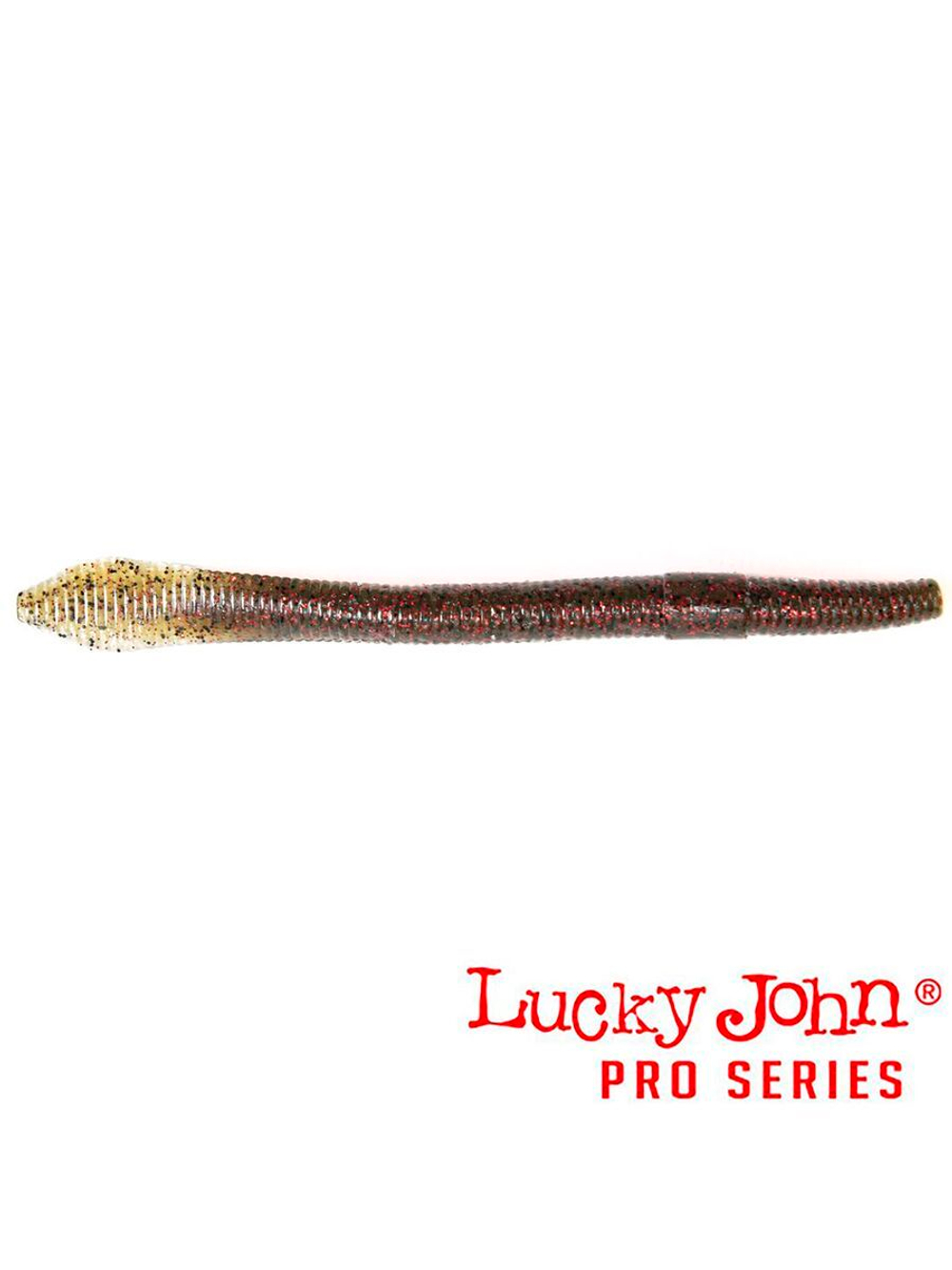 Черви съедобные LUCKY JOHN Pro Series WACKY WORM FAT 5.7in (14.50)/S14 6шт.