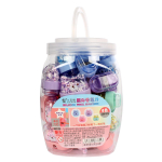 Точилка "Мишка" с шариками 5*5,5*2,5см, 1 отверстике. 4 цвета микс