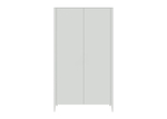 Шкаф Type 2-х створчатый высокий (белый)