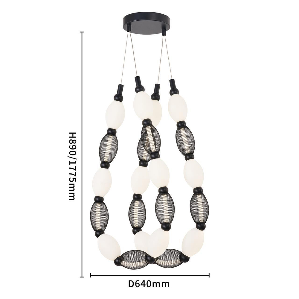 Подвесной светодиодный светильник Favourite Perler 4560-2PC