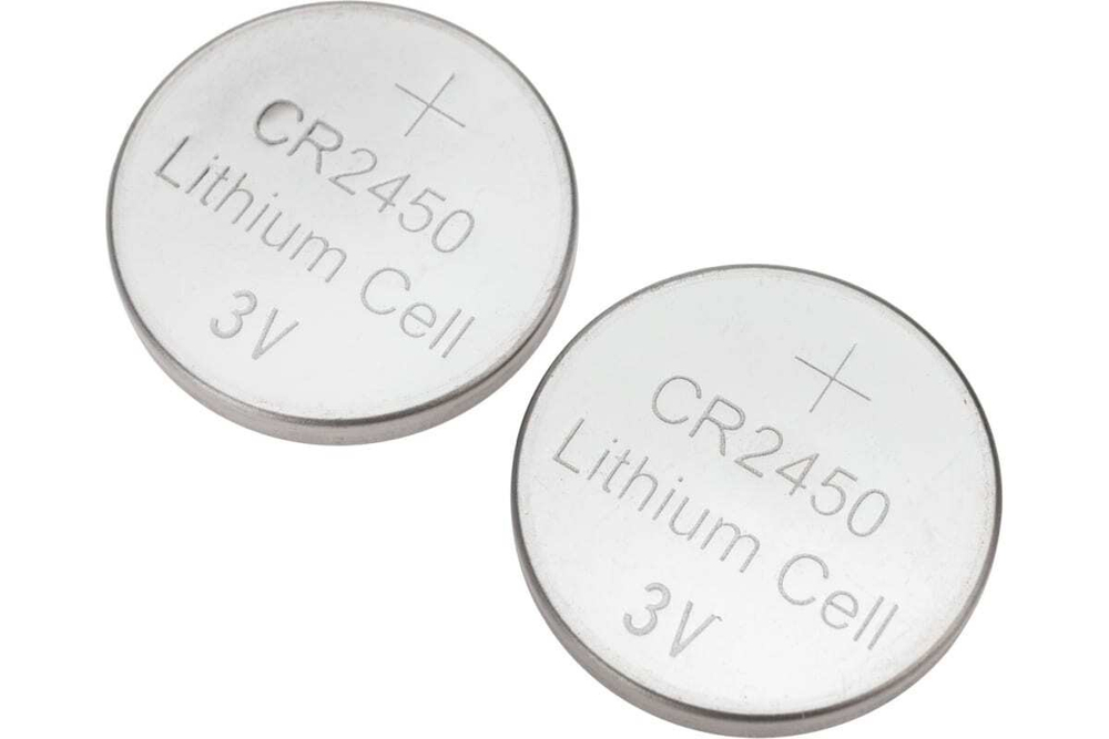 Литиевая батарейка REXANT CR2450 3V 580 mAh 5 шт 30-1110