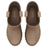 DIOR Garden Rain Boots Men"s Brown