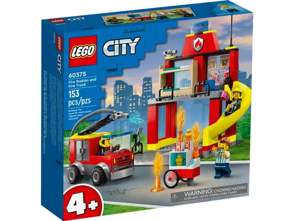 LEGO 60375 Fire Station and Fire Truck RusboardGame