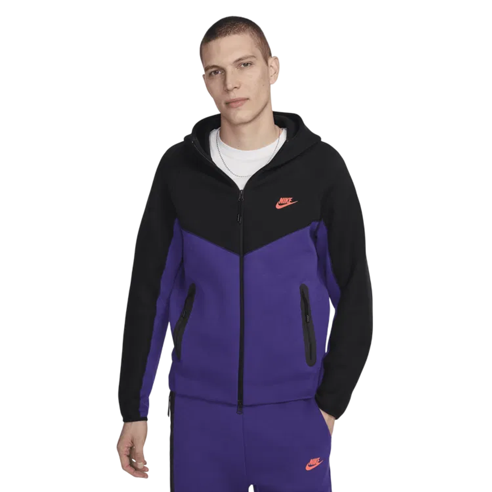 Зип Худи Nike Tech Fleece 2023 Black/Purple
