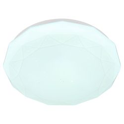 Светильник потолочный светодиодный ЭРА Классик без ДУ SPB-6 WH 24W-6,5K Slim Sparkle | Светильники SPB-6 без ДУ