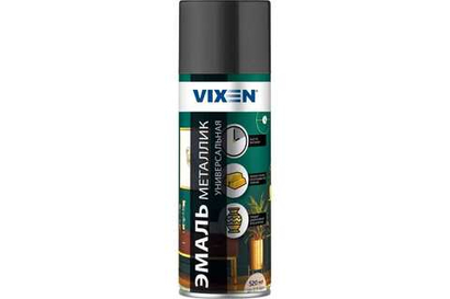 Эмаль металлик Vixen графит (520мл) аэрозоль