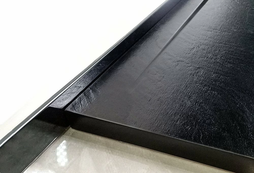 Душевой поддон Weltwasser WW TRS STONE BL 120x80 10000004381 черный