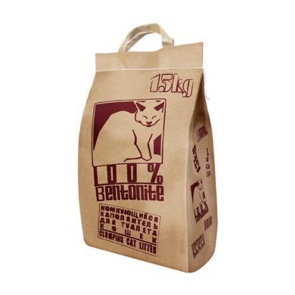 Комкующийся наполнитель Pi-pi Bent для кошачьего туалета, 15 кг