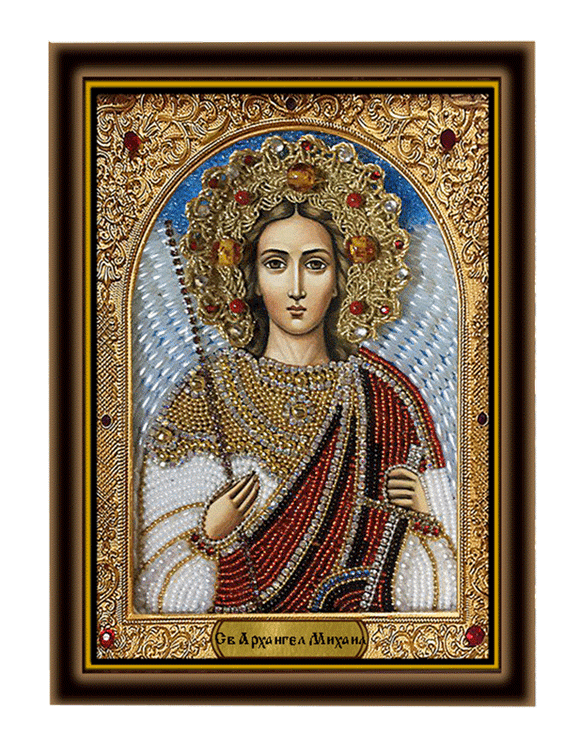 Архангел Михаил, в киоте