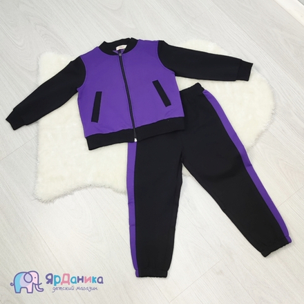 Комплект GENIUS KIDS фиолетово-чёрный