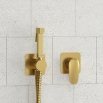 Гигиенический душ WasserKRAFT Havel 3600 SET2869 золото матовое