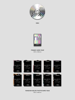 Альбом Viini - Dimension 1st Mini Album 2 Version SET