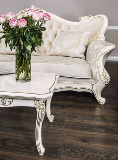 Набор мягкой мебели  ДЖОКОНДА крем глянец