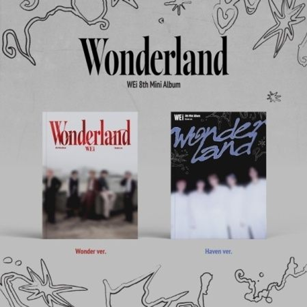 Альбом WEi - WONDERLAND 8th Mini Album RANDOM Version
