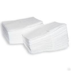 Салфетки бумаж. д/диспенсера LIME 1-сл 18*24см 100шт/48, белые (247100)