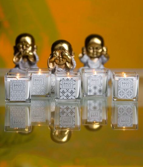 Цветок лотоса, ароматическая свеча, Bago home