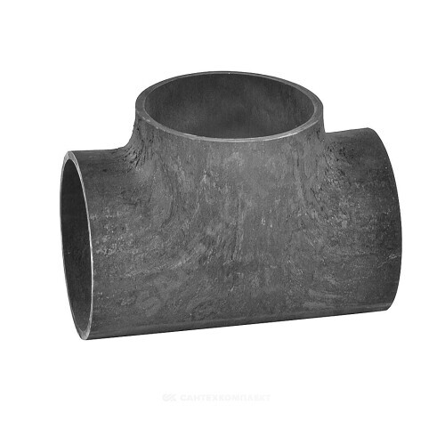 Тройник сталь равнопроходной Дн 76х3,5 (Ду 65) бесшовный ГОСТ 17376-2001 УТД